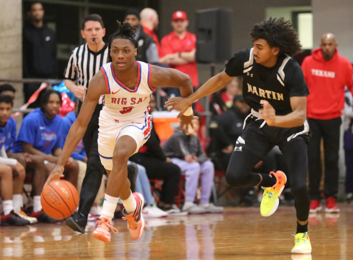 Arlington Martin Arlington Sam Houston Texas boys basketball 020323 Brian McLean 3
